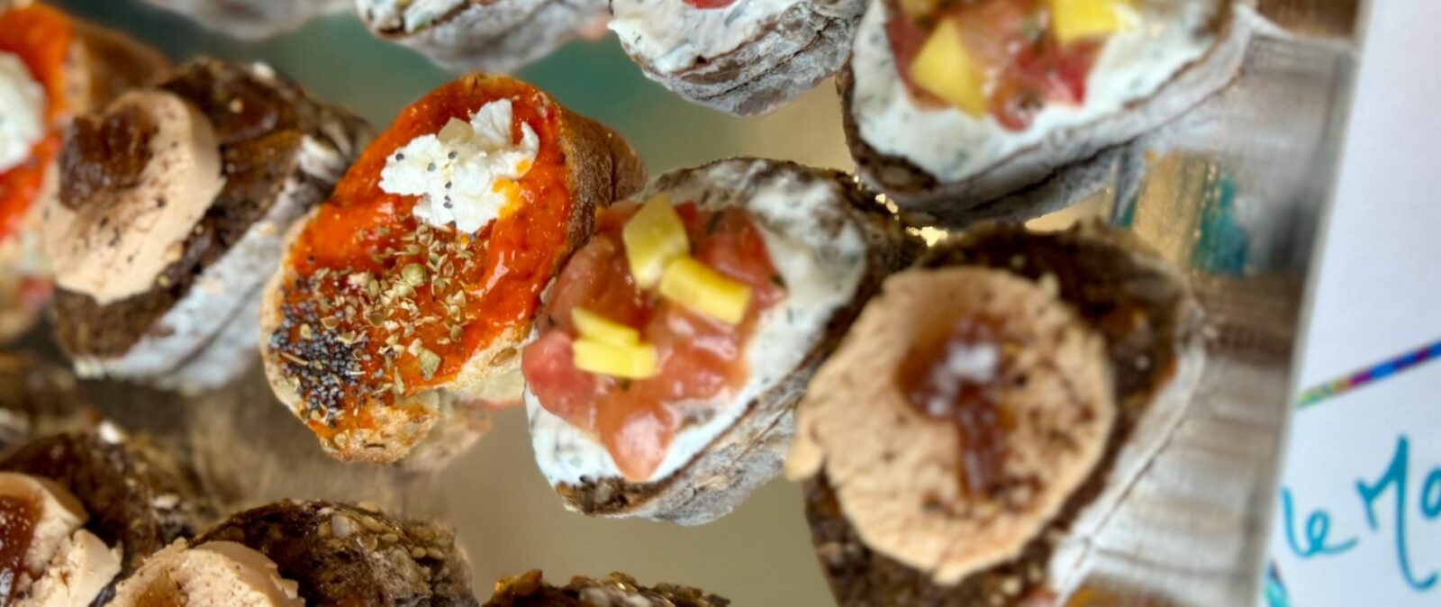 Toasts premium du Macaron Bleu