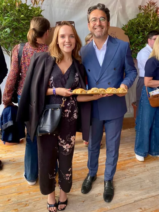 Toasts cocktail entreprise traiteur artisanal Le Macaron Bleu Relais du Goût Reims